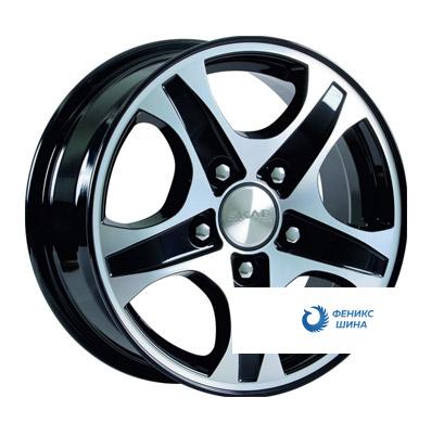 Диск Скад R16 / 6.5J PCD 5x139.7 ЕТ 43 ЦО 98.5 Калипсо