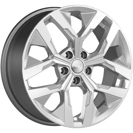 Диск Скад Ламберт 18 / 7.5J PCD 5x108.00 ET 47.00 ЦО 60.10 Литой / Насыщенный серебристый