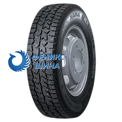 Шина (резина) Kama 195/75R16C 107/105R Ice Trace (HK-530) TL (шип.)