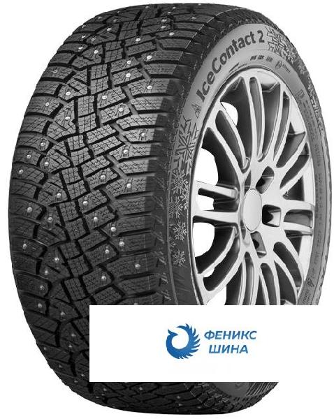 Шина (резина) Continental 215/55 R17 IceContact 2 KD 98T Шипы