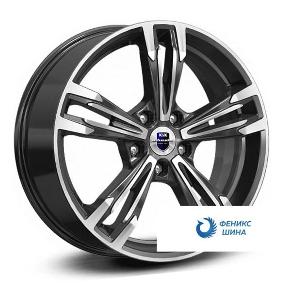 Диск КиК R18 / 7J PCD 5x114.3 ЕТ 37 ЦО 66.6 Karrera Light