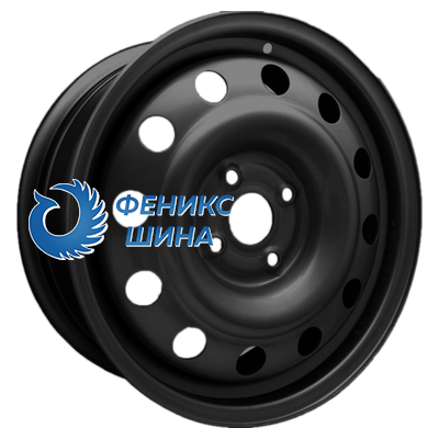 Диск ТЗСК  6.0/15 4/100 et48 54.1 Hyundai Solaris, Kia Rio черный