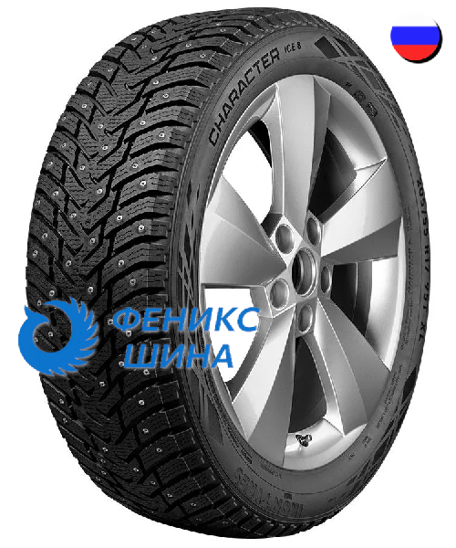 Шина (резина) Ikon (Nokian Tyres) R17 215/50 95T XL Ikon (Nokian Tyres) Character Ice 8 Шип.