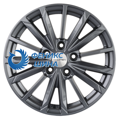 Диск Khomen Wheels 6.5/16 5/114.3 et45 67.1 KHW1611 (Huyndai/Mazda) Gray-FP