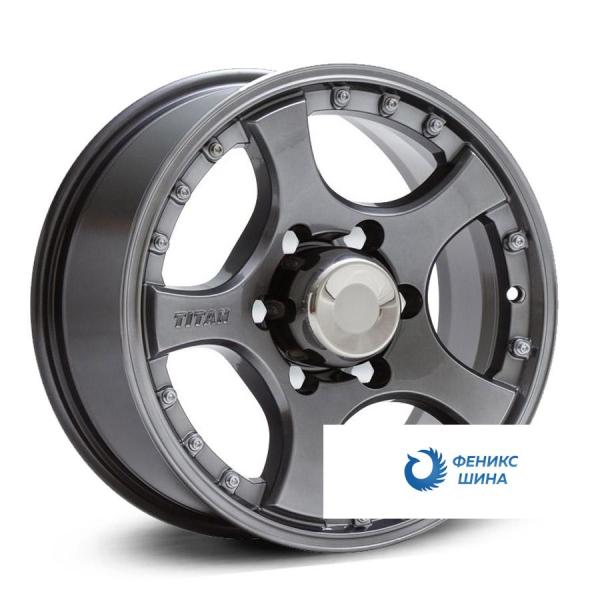 Диск Скад R16 / 7J PCD 5x139.7 ЕТ 35 ЦО 109.7 Титан