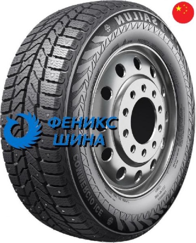 Шина (резина) Sailun R16 195/75 C 107/105R  Commercio Ice Шип.