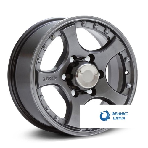Диск Скад R16 / 7J PCD 5x139.7 ЕТ 35 ЦО 109.7 Титан