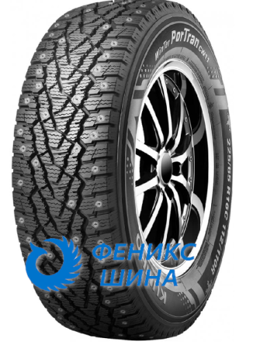 Шина (резина) Kumho R17 285/70 C 121/118R  Winter PorTran CW11 Шип.