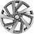 Диск Khomen Wheels 7.5/18 5/114.3 et50 67.1 KHW1801 (Optima/Seltos) Gray-FP