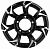Диск Khomen Wheels 5.5/15 5/139.7 et5 108.1 KHW1505 (Jimny) Black-FP