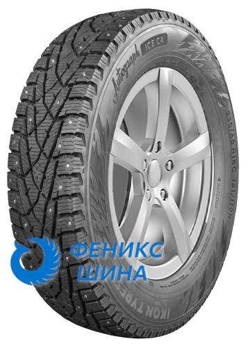 Шина (резина) Ikon (Nokian Tyres) R16 185/75 C 104/102R Ikon (Nokian Tyres) Autograph Ice C4 Шип.