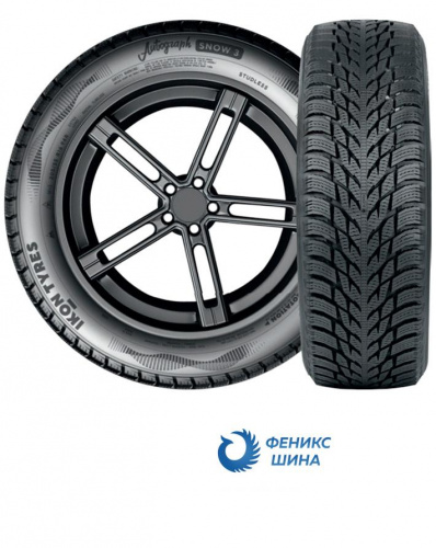 Шина (резина) Ikon (Nokian Tyres) R19 255/45 104R XL Ikon (Nokian Tyres) Autograph Snow 3 SUV