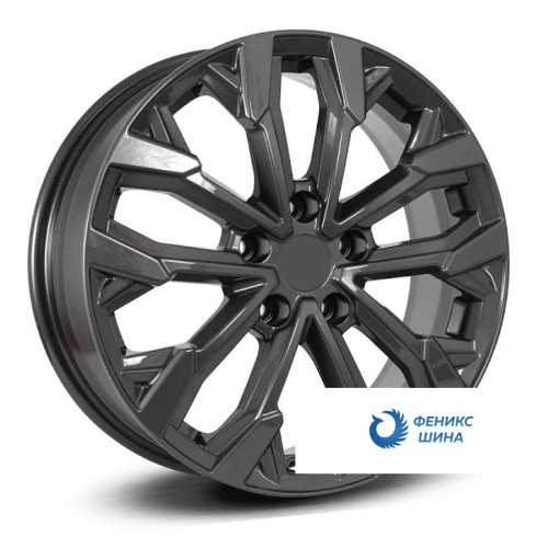 Диск КиК R17 / 6.5J PCD 5x114.3 ЕТ 37 ЦО 66.6 Морейн