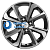 Диск Khomen Wheels 6.0/15 4/100 et46 54.1 KHW1501 Black-FP