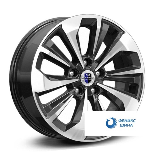 Диск КиК R17 / 7J PCD 5x114.3 ЕТ 37 ЦО 66.6 Авиор