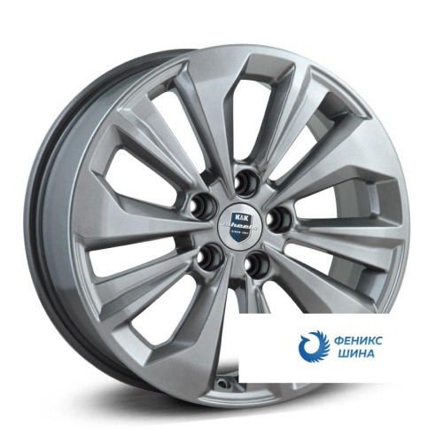 Диск КиК R17 / 7J PCD 5x114.3 ЕТ 37 ЦО 66.6 Авиор