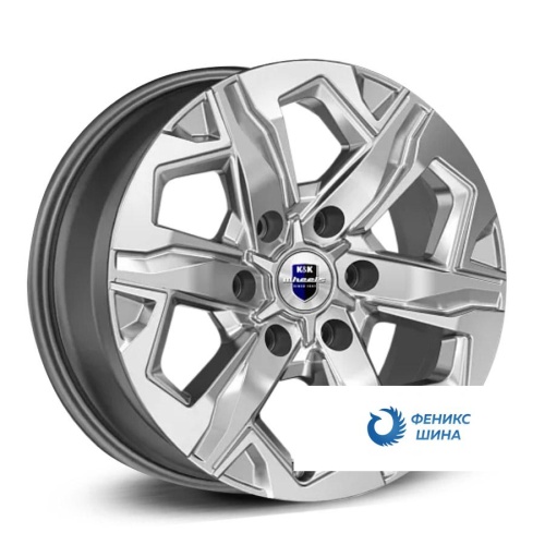 Диск КиК R17 / 7.5J PCD 6x139.7 ЕТ 25 ЦО 106.1 Тейт
