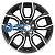 Диск Khomen Wheels 7.0/17 5/114.3 et47 67.1 KHW1713 (SantaFe) Black-FP